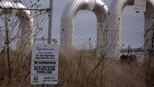 Trans Canada Keystone Oil Pipeline - Sputnik International