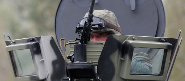 Soldier in a tank Soldier in a tank - Sputnik International