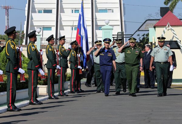Defense Minister Sergei Shoigu on official visit to Nicaragua Defense Minister Sergei Shoigu on official visit to Nicaragua - Sputnik International