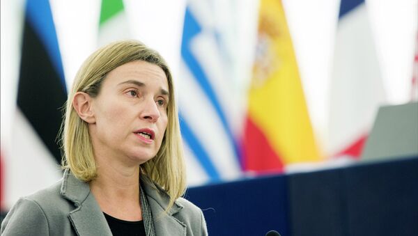 EU Foreign Affairs chief Federica Mogherini - Sputnik International