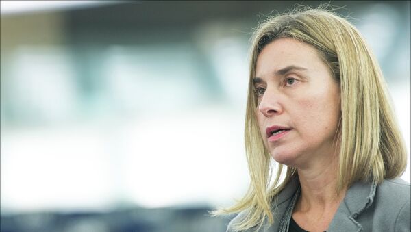 EU Foreign Affairs chief Federica Mogherini. - Sputnik International