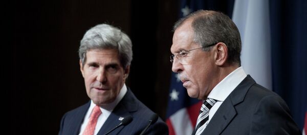 US Secretary of State John Kerry and Russian Foreign Minister Sergey Lavrov US Secretary of State John Kerry and Russian Foreign Minister Sergey Lavrov - Sputnik International