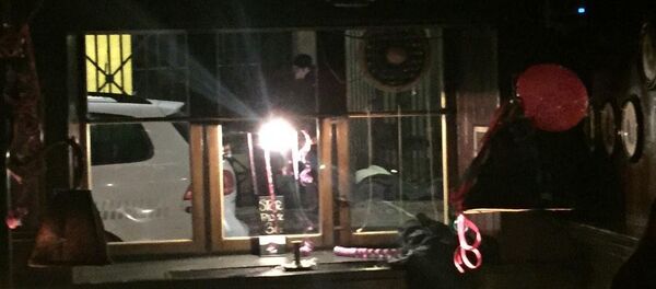 This photo, provided by Rasmus Thau Riddersh, shows the scene near a synagogue where police reported a shooting in downtown Copenhagen, Denmark, Sunday, Feb. 15, 2015 This photo, provided by Rasmus Thau Riddersh, shows the scene near a synagogue where police reported a shooting in downtown Copenhagen, Denmark, Sunday, Feb. 15, 2015 - Sputnik International