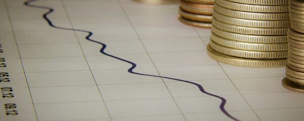 Graph With Stacks Of Coins - Sputnik International