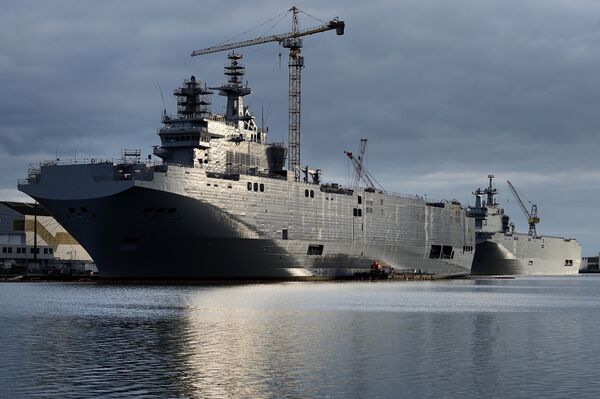 Mistral assault ships. file photo  - Sputnik International