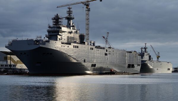 Mistral assault ships. file photo - Sputnik International