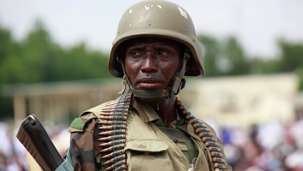 Nigerian soldier - Sputnik International