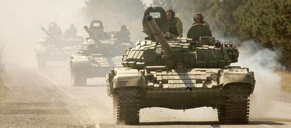 Russian tanks - Sputnik International