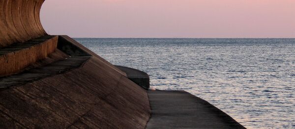 Tsunami wall Tsunami wall - Sputnik International