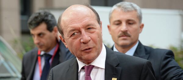 Romanian President Traian Basescu - Sputnik International