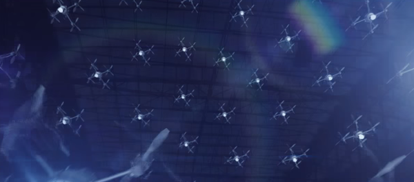 Drones will take center stage to bring a collaboration and fusion of music, video, projections, and special effects. Drones will take center stage to bring a collaboration and fusion of music, video, projections, and special effects. - Sputnik International