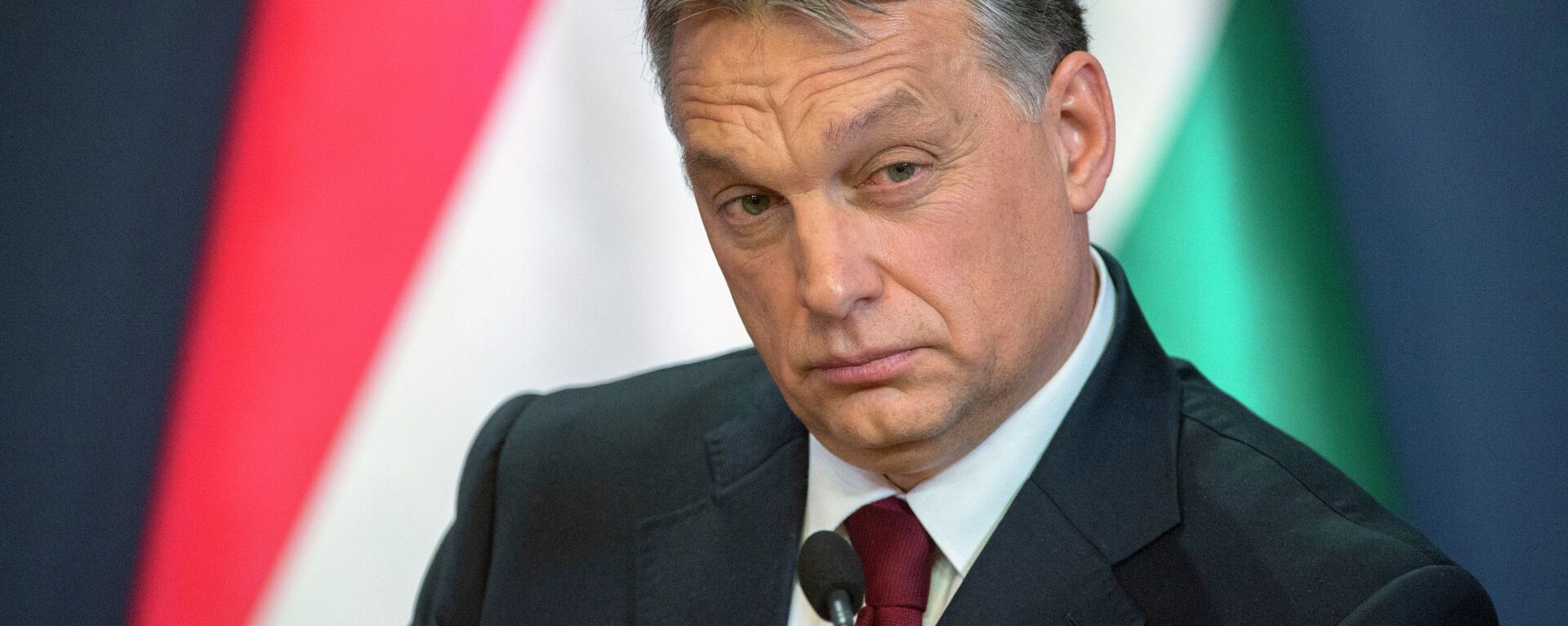  Hungarian Prime Minister Viktor Orban during press conference in the Parliament building in Budapest - Sputnik International, 1920, 24.08.2023