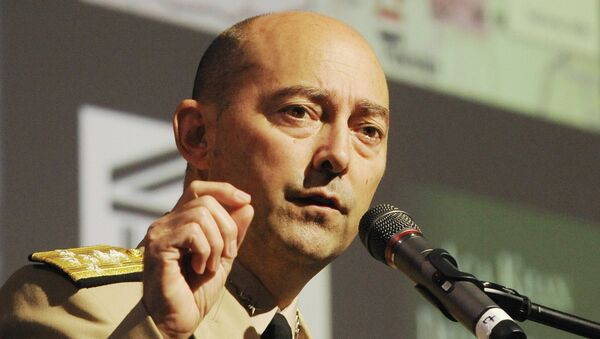 US Admiral James Stavridis, NATO Supreme Allied Commander Europe, speaks at the Global Forum conference in Wroclaw, Poland - Sputnik International