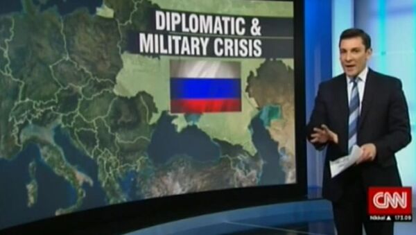 CNN broadcast screenshot - Sputnik International