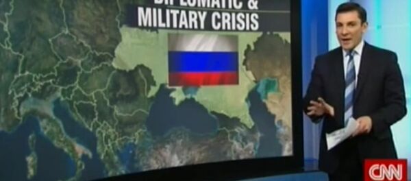 CNN broadcast screenshot - Sputnik International