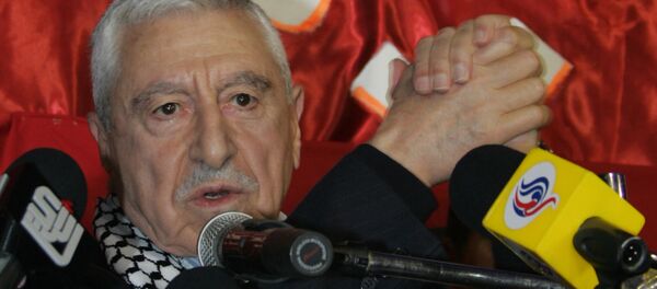 Democratic Front for the Liberation of Palestine (DFLP) chief Nayef Hawatmeh Democratic Front for the Liberation of Palestine (DFLP) chief Nayef Hawatmeh - Sputnik International