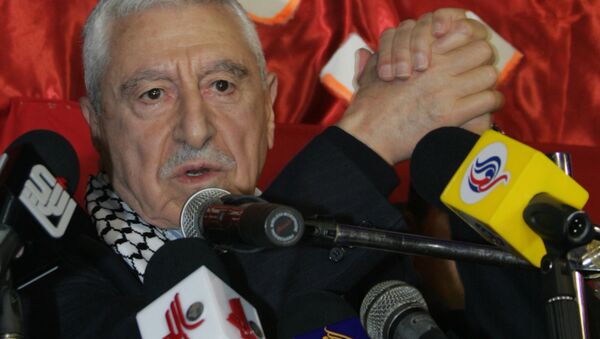 Democratic Front for the Liberation of Palestine (DFLP) chief Nayef Hawatmeh - Sputnik International