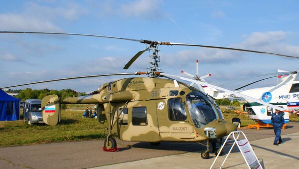 Moscow and New Delhi are discussing the possibility of creating a joint venture to manufacture the Ka-226T light multirole helicopter in India. - Sputnik International