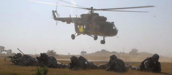 Mi-17 of the 107th Helicopter Unit, Indian Air Force - Sputnik International