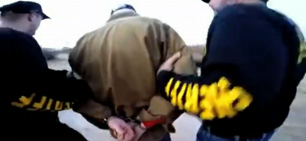 “Next morning, I’m sleeping and I hear big pounding on the door- four of them came and handcuffed me and took me away with three or four sheriff’s cars.  - Sputnik International