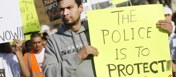 Police shooting - Sputnik International