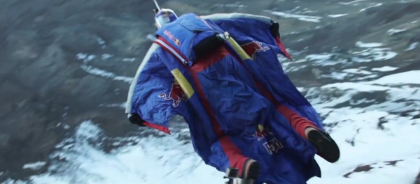 No one had ever jumped off that point before, until the unique athlete planned his adventure. - Sputnik International