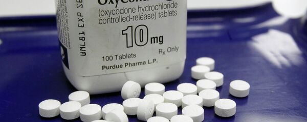 OxyContin pills are arranged for a photo at a pharmacy in Montpelier, Vt. OxyContin pills are arranged for a photo at a pharmacy in Montpelier, Vt. - Sputnik International