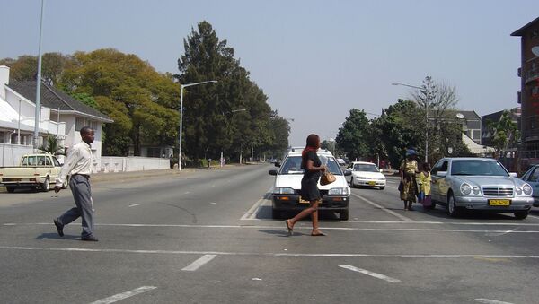 Harare Street, Zimbabwe - Sputnik International
