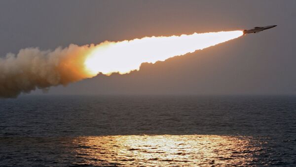 Pacific Fleet holds training exercise for missile boats - Sputnik International