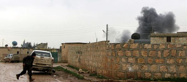 A rebel fighter A rebel fighter - Sputnik International