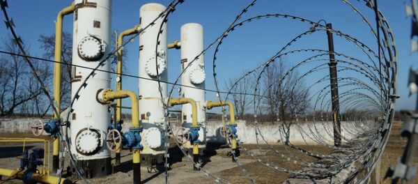 Gas-destribution station at the town of Yenakiieve, Donetsk. - Sputnik International