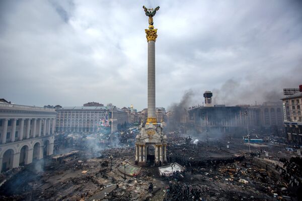 Ukraine’s Year-Long History After Euromaidan - Sputnik International