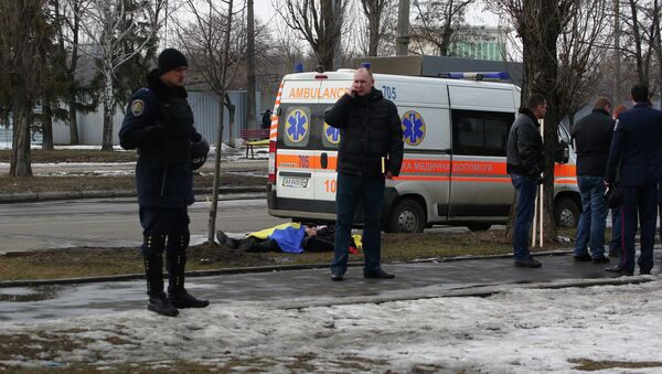 2 killed in explosion at rally in Kharkov - Sputnik International