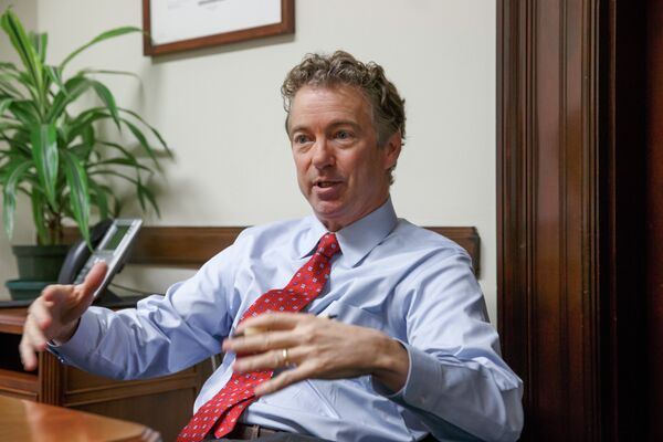 “This secretive government-run bureaucracy promotes policies that have impacted the lives of all Americans,” Senator Rand Paul has said of the need to audit the Federal Reserve. “Citizens have the right to know why the Fed’s policies have resulted in a stagnant economy and record numbers of people dropping out of the workforce.” “This secretive government-run bureaucracy promotes policies that have impacted the lives of all Americans,” Senator Rand Paul has said of the need to audit the Federal Reserve. “Citizens have the right to know why the Fed’s policies have resulted in a stagnant economy and record numbers of people dropping out of the workforce.” - Sputnik International