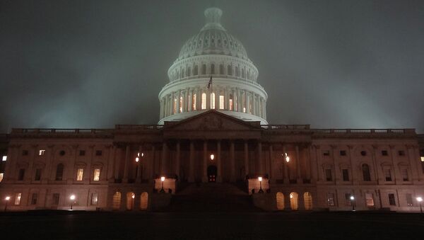 US Capitol at Night - Sputnik International