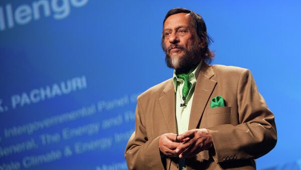 Rajendra Pachauri, Ólafur Ragnar Grímsson - PopTech 2011 - Camden Maine USA - Sputnik International