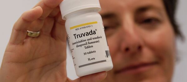 A medical study in the United Kingdom showed the drug Truvada can drastically reduce a person's chances of contracting HIV. A medical study in the United Kingdom showed the drug Truvada can drastically reduce a person's chances of contracting HIV. - Sputnik International