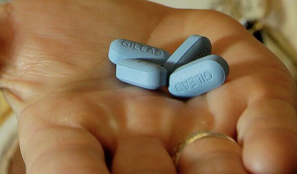A one-month supply of Truvada, developed by Gilead, costs £423 total. - Sputnik International