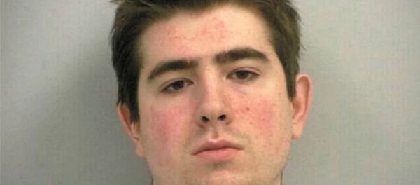 Craig Brittain, founder of a notorious revenge porn site - seen here in his mugshot, which is perfectly legal to post online - has demanded that Google remove content about him which he says was posted without his permission. Craig Brittain, founder of a notorious revenge porn site - seen here in his mugshot, which is perfectly legal to post online - has demanded that Google remove content about him which he says was posted without his permission. - Sputnik International