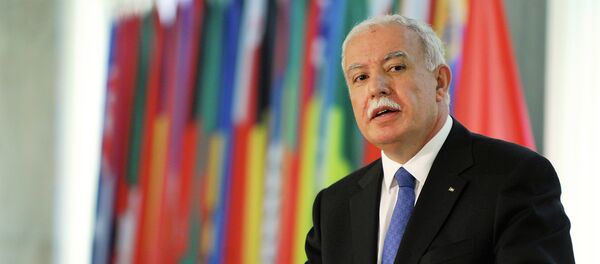 Palestinian Foreign Minister Riyad al-Maliki - Sputnik International