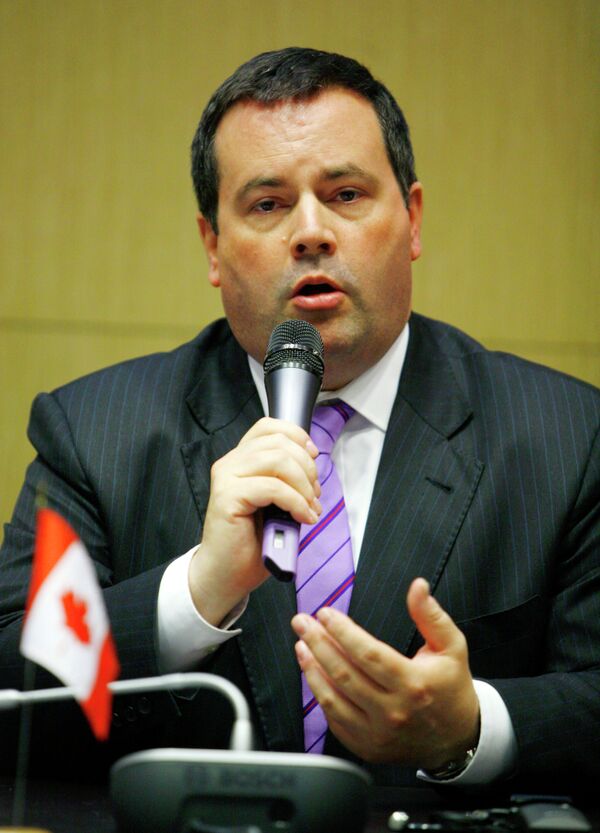 Minister Jason Kenney in 2010 Minister Jason Kenney in 2010 - Sputnik International