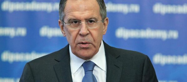Russian Foreign Minister Sergei Lavrov - Sputnik International