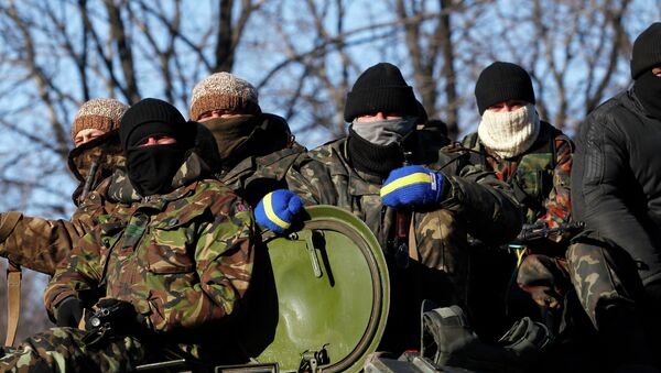 Ukrainian government soldiers - Sputnik International