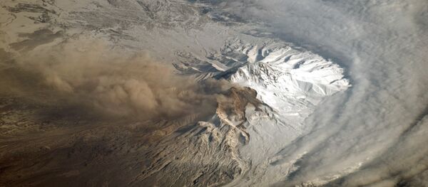 Shiveluch, one of Kamchatka’s most active volcanoes - Sputnik International