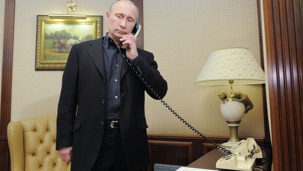 Presidential candidate Vladimir Putin - Sputnik International