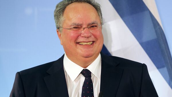 Greek Foreign Minister Nikos Kotzias - Sputnik International