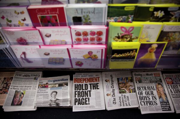 British newspapers - Sputnik International
