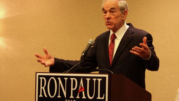 Ron Paul addresses supporters in Arizona. - Sputnik International