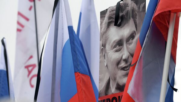 Moscow march mourns politician Boris Nemtsov - Sputnik International