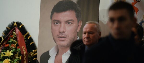 Paying last respects to politician Boris Nemtsov in Moscow Paying last respects to politician Boris Nemtsov in Moscow - Sputnik International